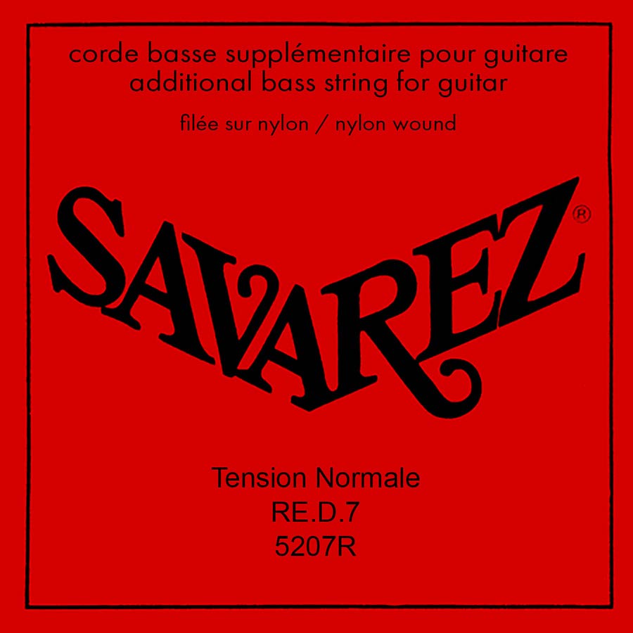 Savarez 5207R D-7-snaar voor klassieke gitaar – normale spanning