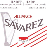 Savarez HPK160B Alliance harpsnaar voor kleine harp en concertharp 1,60 mm 1,5 m zwart