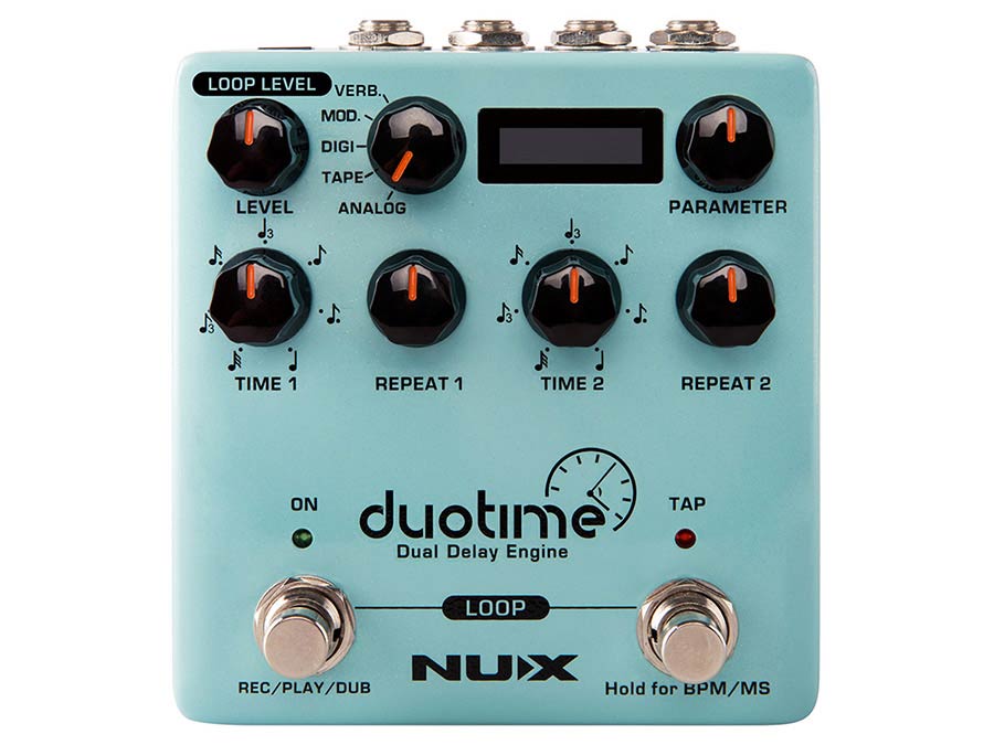 NUX NDD-6 Effectpedaal Dual Delay Engine DUO