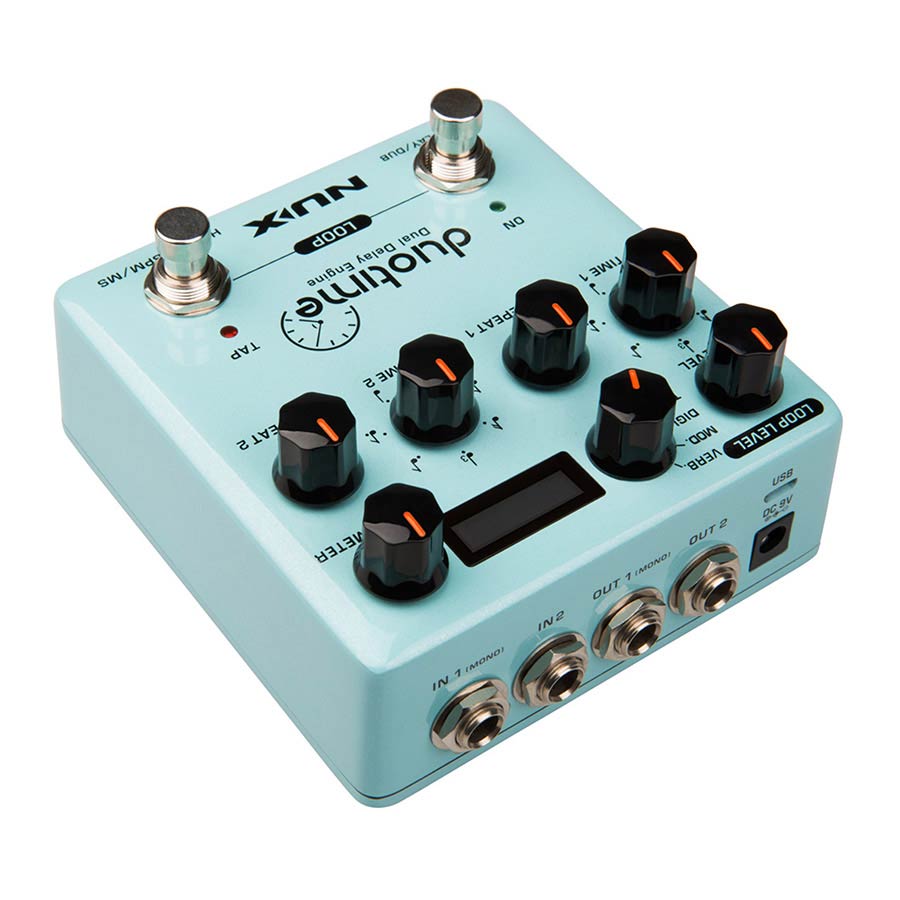 NUX NDD-6 Effectpedaal Dual Delay Engine DUO