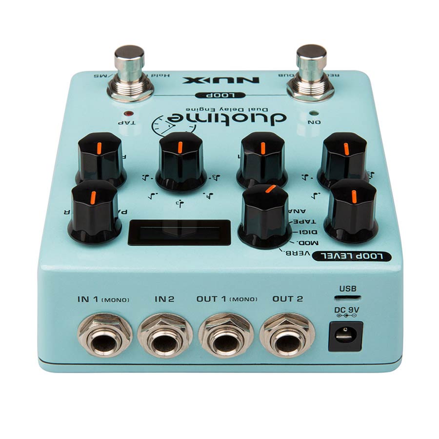 NUX NDD-6 Effectpedaal Dual Delay Engine DUO