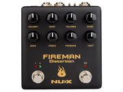 NUX: analoog dubbel-effectpedaal distortion FIREMAN