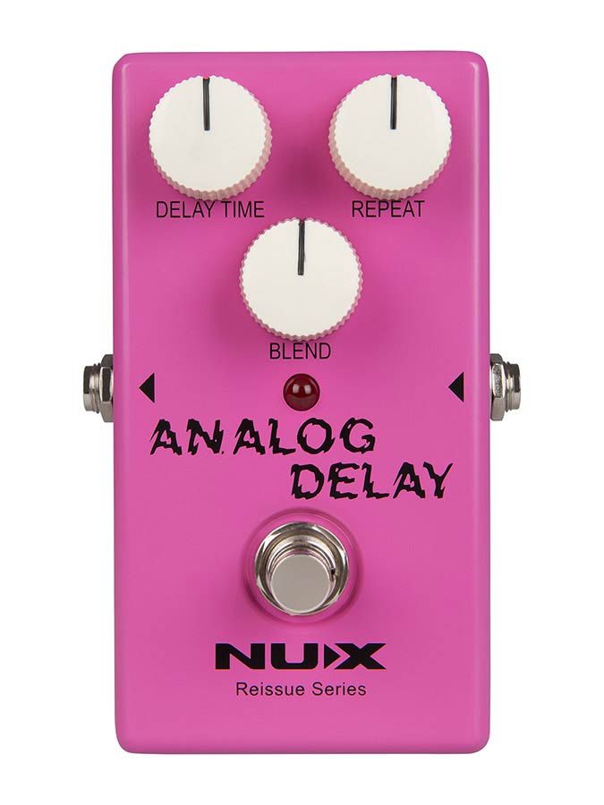 NUX: analoog effectpedaal, Analog Delay, Reissue series, true bypass