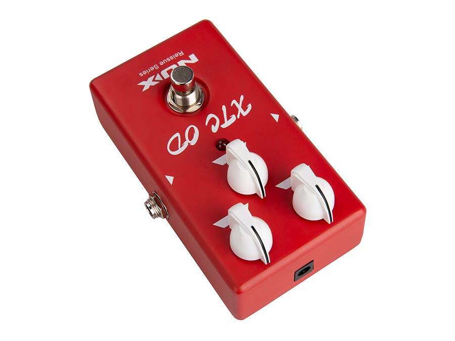 NUX: analoog effectpedaal, XTC OD, Reissue series "red channel" overdrive, true bypass