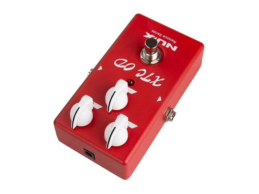 NUX: analoog effectpedaal, XTC OD, Reissue series "red channel" overdrive, true bypass