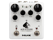 NUX: analoog dubbel-effectpedaal overdrive ACE OF TONE