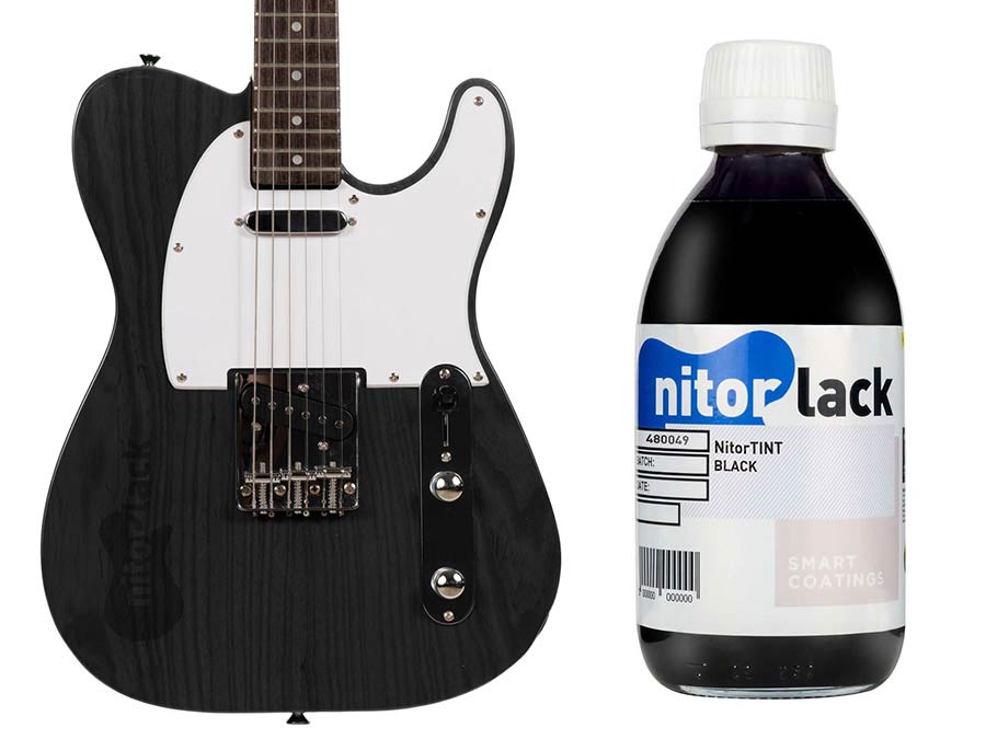 NitorLACK - N480049112 - dye black - 250ml bottle
