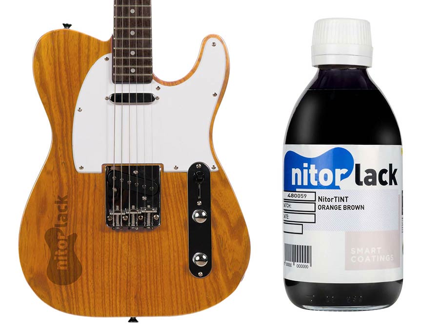 NitorLACK - N480059112 - dye orange brown - 250ml bottle