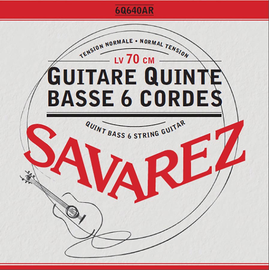 Savarez 6Q640AR snarenset voor akoestische basgitaar – normale spanning