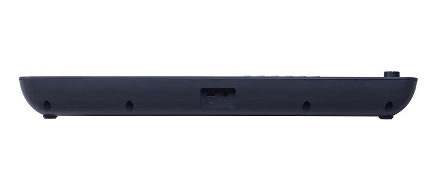 keyboard, 37 mini-size keys, with USB-C cable for MIDI and power supply, auto chord, 1 X 2,5 W