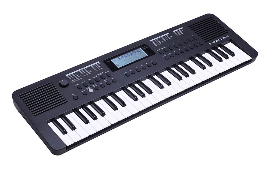 keyboard, 49 touch sensitive mini-size keys, auto chord, 1 X 2,5 W