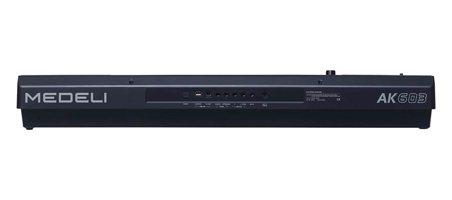 Medeli AK603 Digitaal Workstation met 61 Aanslaggevoelige Toetsen