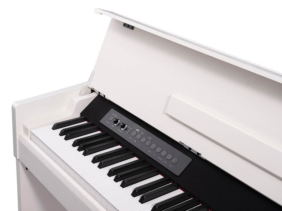 digital compact piano, 88 keys graded hammer action (GAC), 2 x 20 W, white satin