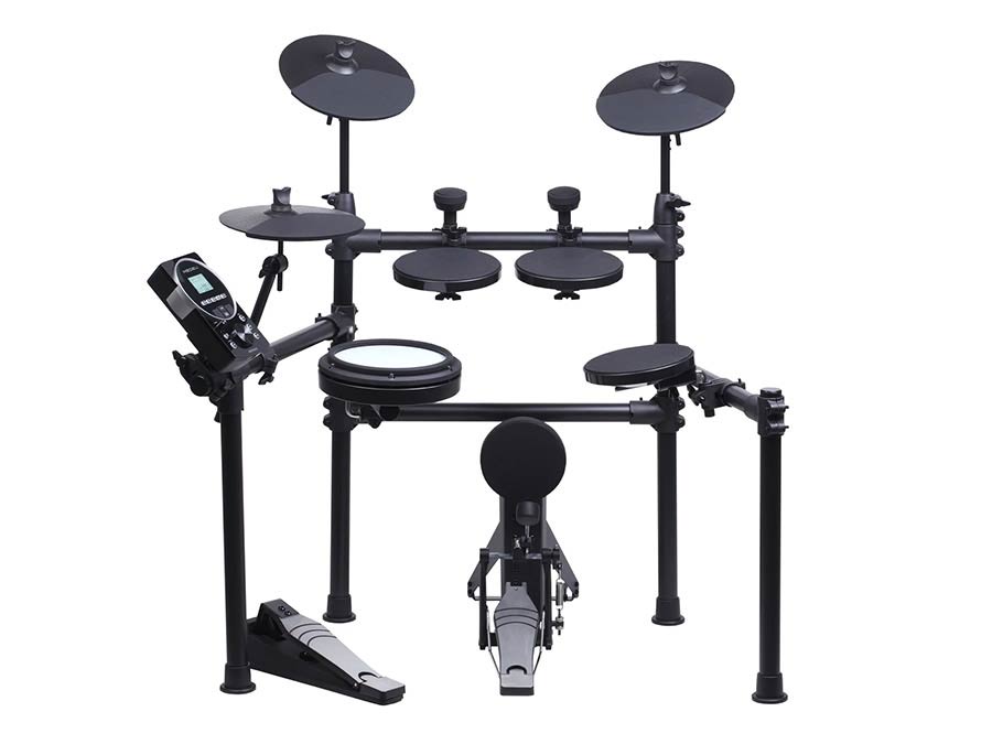 digital drum kit, dual zone mesh snare, 8S-7,5-7,5-7,5-6K, 10HH-10C-10R