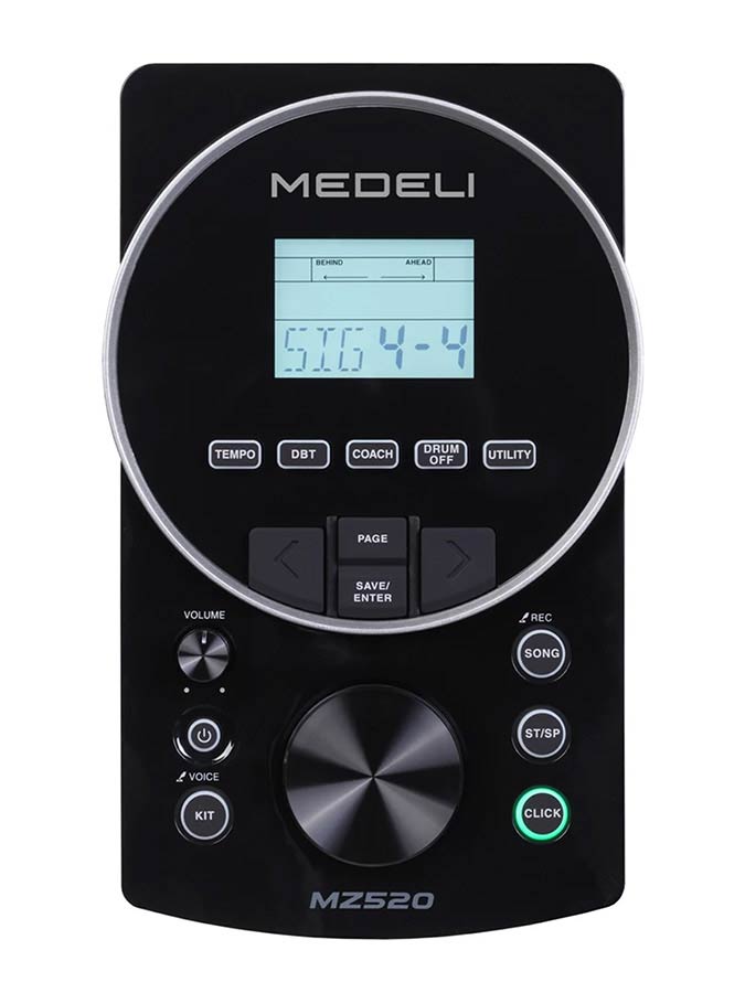 digital drum kit, dual zone mesh snare, 8S-7,5-7,5-7,5-6K, 10HH-10C-10R