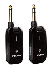 NUX: draadloos systeem voor gitaar en bas, zakformaat, jack plug zender en ontvanger, 5.8GHz band