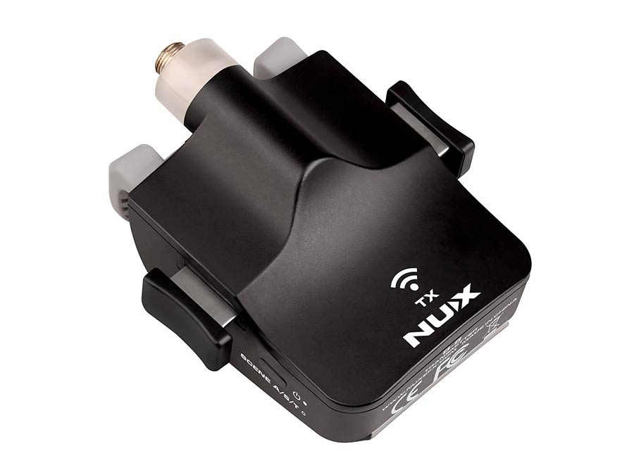 NUX: draadloos systeem voor saxofoon, microfoon met zender en ontvanger, 2.4GHz band
