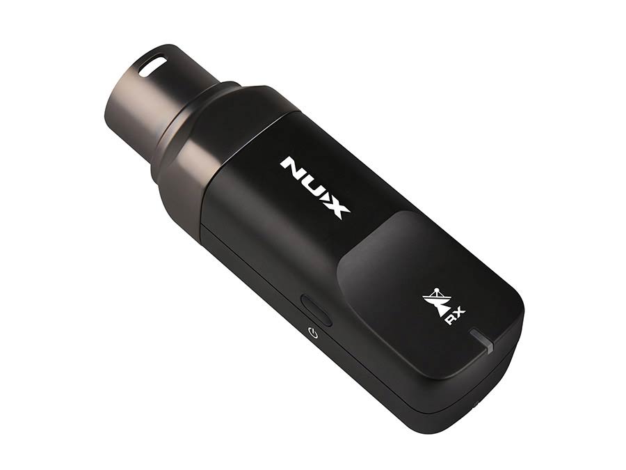 NUX: draadloos systeem voor saxofoon, microfoon met zender en ontvanger, 2.4GHz band