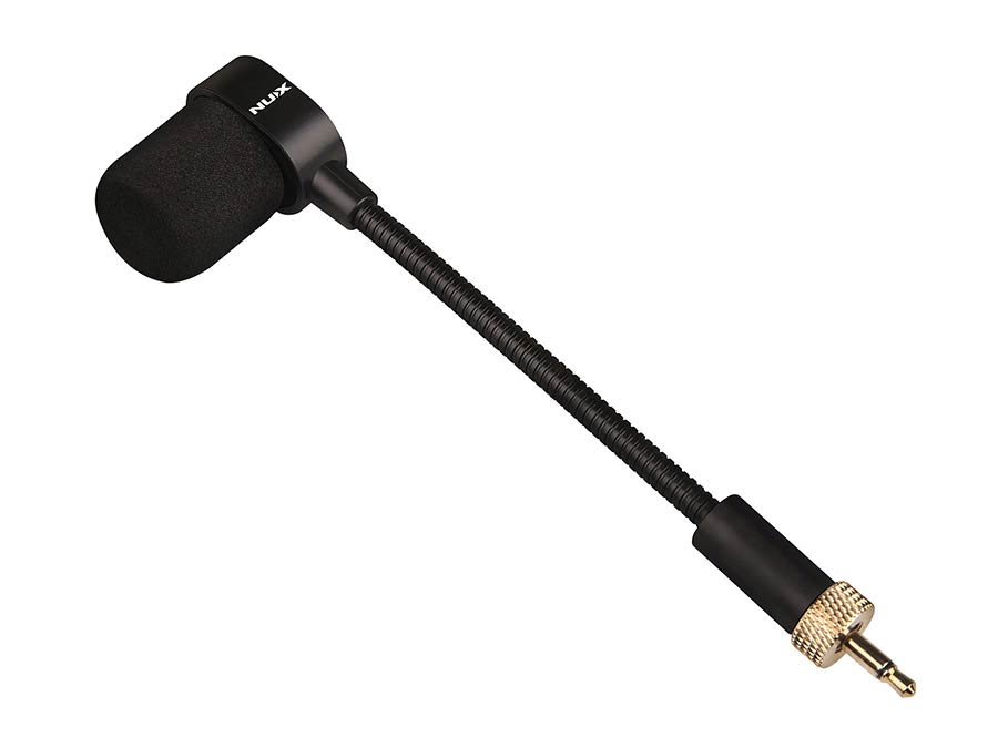 NUX: draadloos systeem voor saxofoon, microfoon met zender en ontvanger, 2.4GHz band