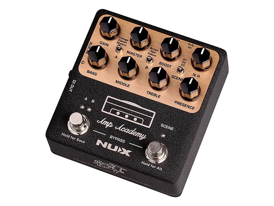 NUX: AMP ACADEMY gitaarversterker simulatie amp modeler IR-loader