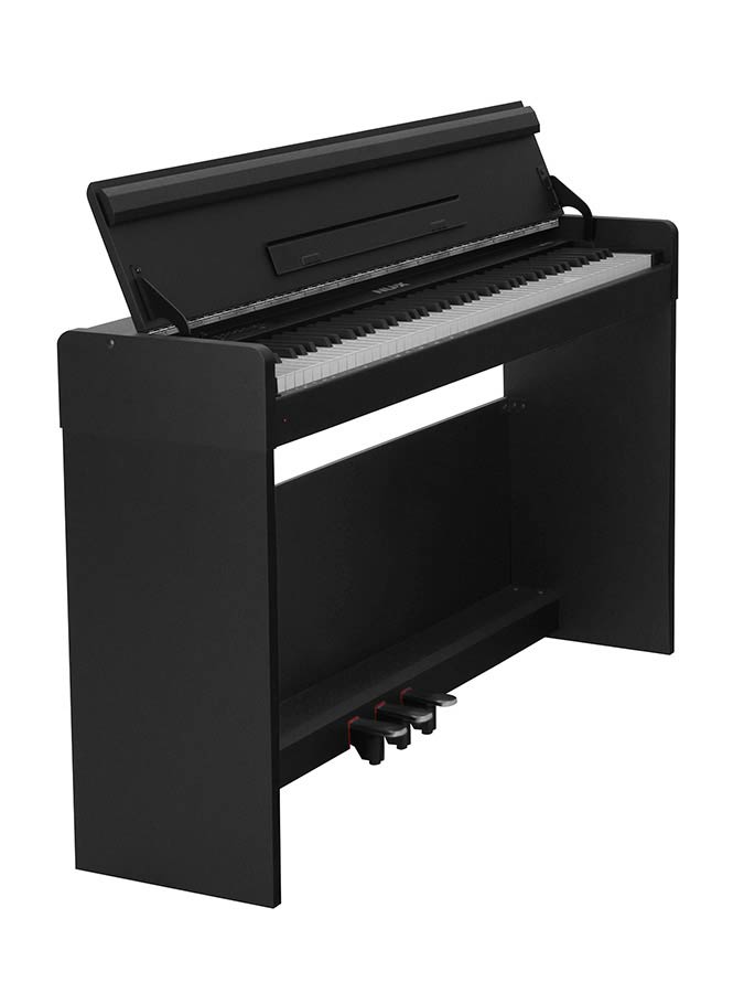 NUX: compact digital home piano, 88 keys graded hammer action, 2 x 10 watt, black