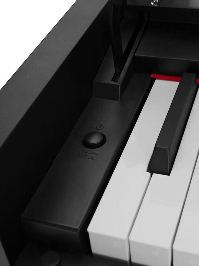 NUX: compact digital home piano, 88 keys graded hammer action, 2 x 10 watt, black