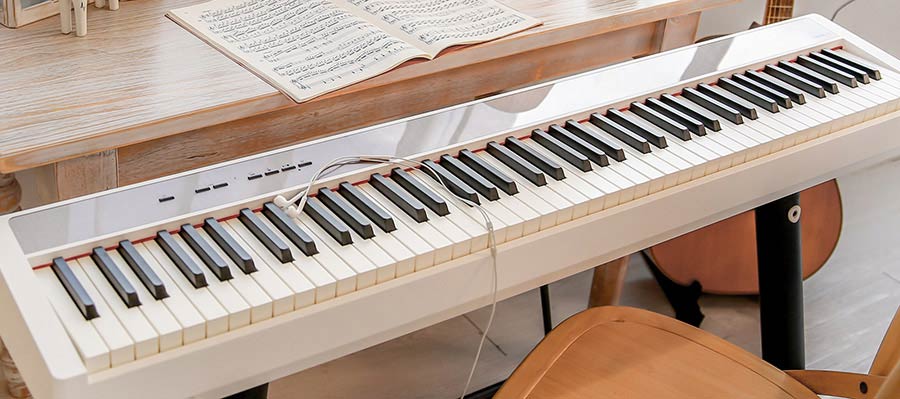 NUX NPK10/WH Digitale Stage Piano