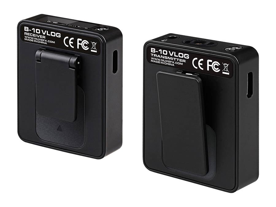 NUX B-10 Vlog Draadloos Microfoonsysteem