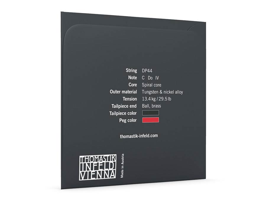 Thomastik-Infeld THDP-44 cellosnaar C-4 4/4 medium, spiraalkern, tungsten-nickel alloy afbeelding 2