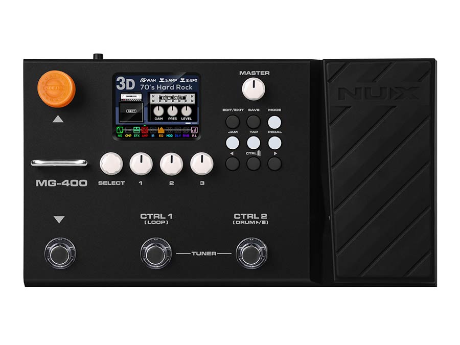 NUX MG-400 Multi-Effects Digitaal Multi-Effectpedaal