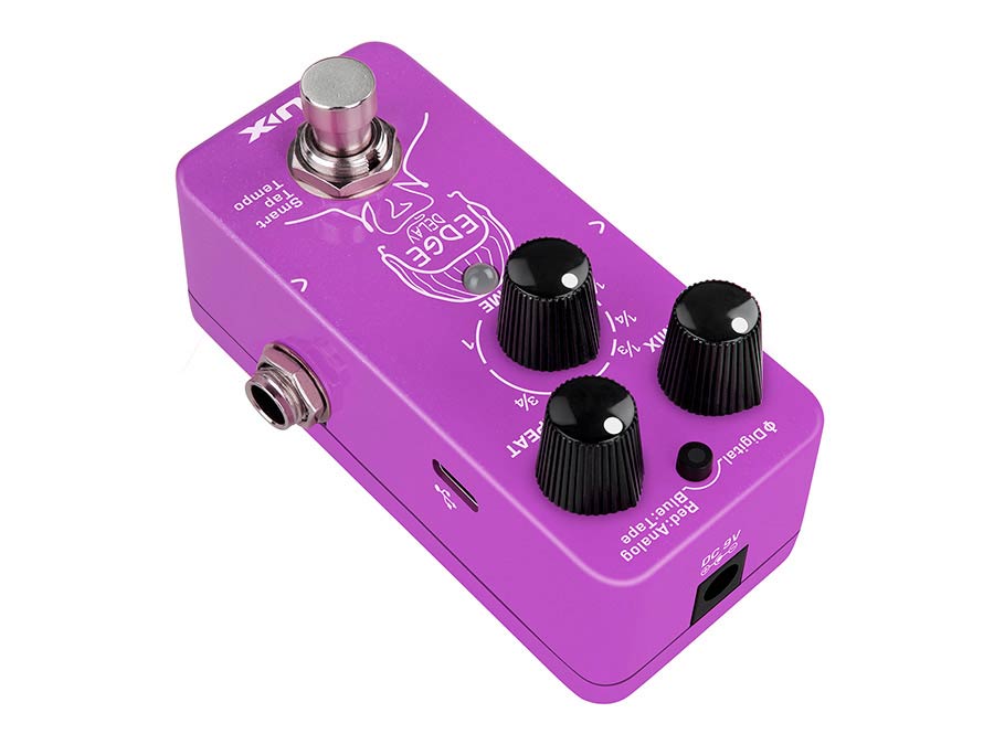 NUX NDD-3 Edge Delay effectpedaal met 3 delaytypen en Smart Tap Tempo