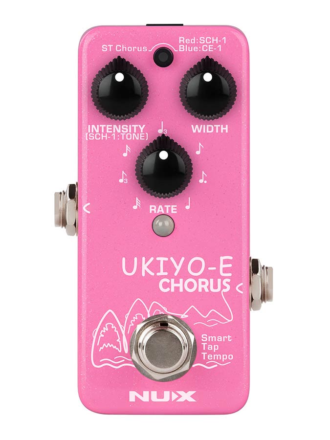 NUX NCH-4 Ukiyo-E Chorus Effectpedaal met 3 Chorusmodellen