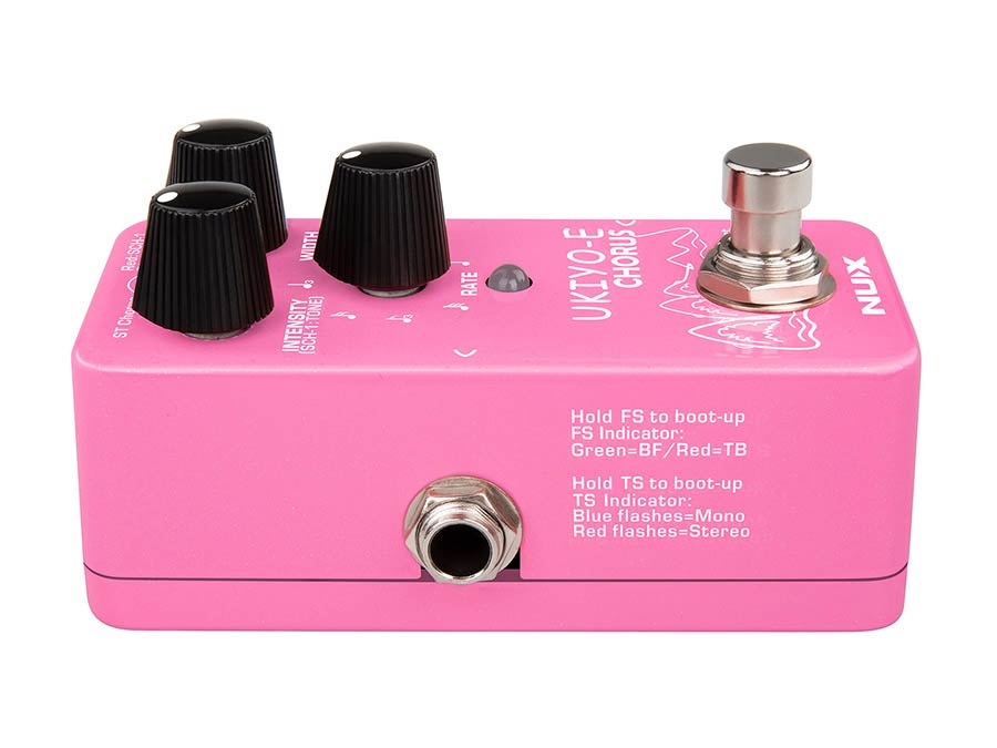 NUX NCH-4 Ukiyo-E Chorus Effectpedaal met 3 Chorusmodellen