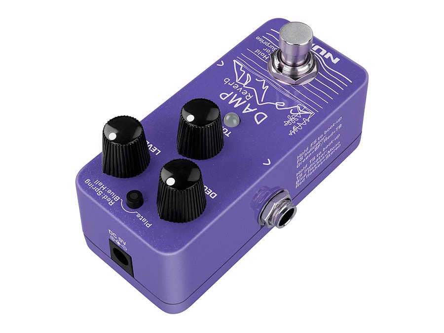 NUX NRV-3 Mini Core Series Reverb Pedal DAMP