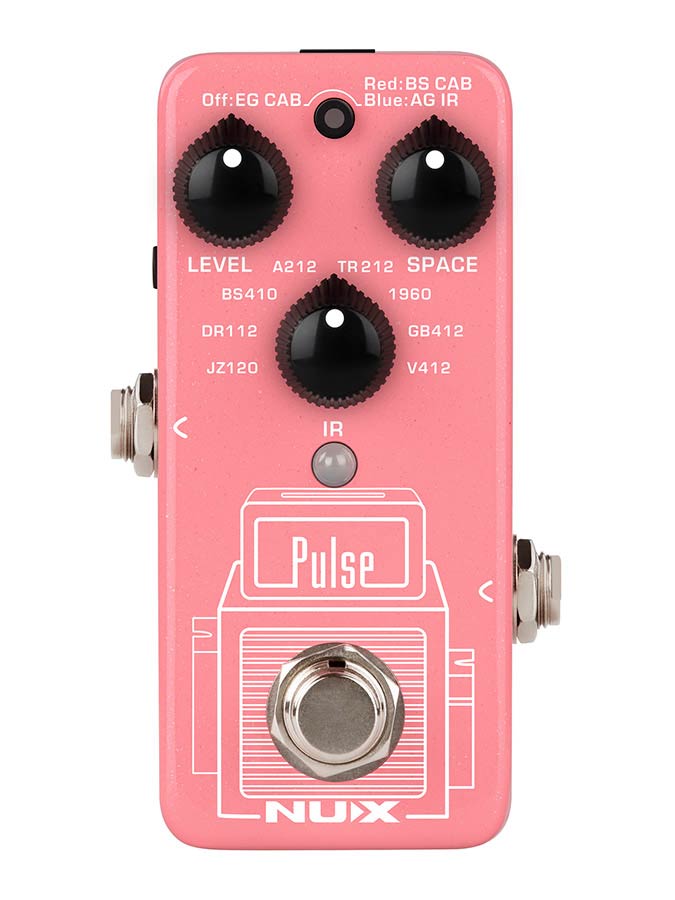 NUX NSS-4 Pulse IR Loader Pedaal voor Gitaar, Bas en Akoestische gitaar