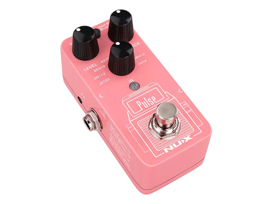 NUX NSS-4 Pulse IR Loader Pedaal voor Gitaar, Bas en Akoestische gitaar