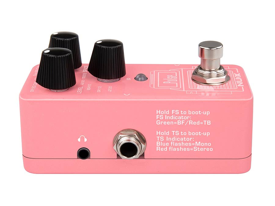 NUX NSS-4 Pulse IR Loader Pedaal voor Gitaar, Bas en Akoestische gitaar