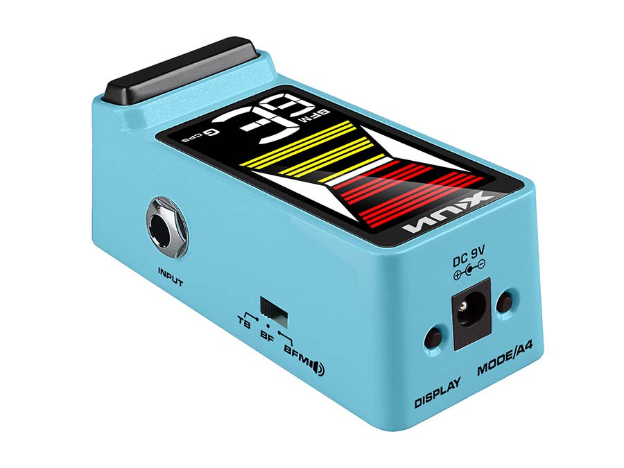 NUX NTU-3 MKII Flow Tune Mini Stempedaal Gitaar en basgitaar (Blauw)