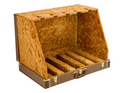 Fender case stand for five guitars, brown