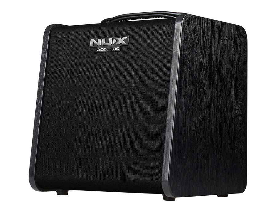 NUX: akoestische gitaarversterker, 60 watt, 6.5" woofer + 1" tweeter, 2 kanalen, Bluetooth
