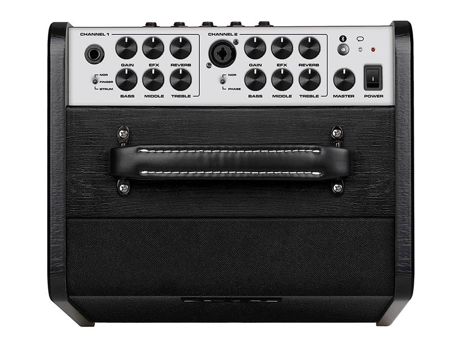 NUX: akoestische gitaarversterker, 60 watt, 6.5" woofer + 1" tweeter, 2 kanalen, Bluetooth