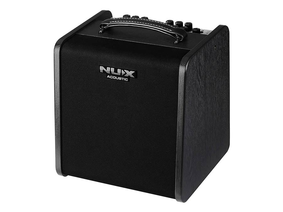 NUX: akoestische gitaarversterker, 60 watt, 6.5" woofer + 1" tweeter, 2 kanalen, Bluetooth