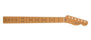 Fender American Professional II roasted maple Telecaster neck, 22 narrow tall frets, 9.5" maple fingerboar