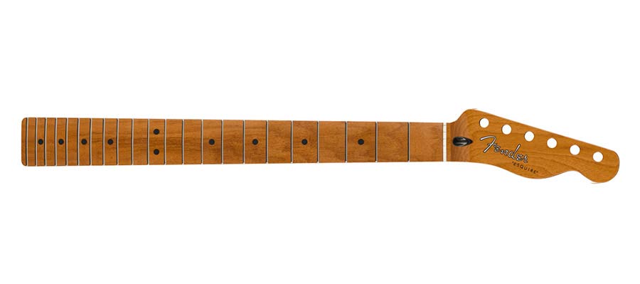 Fender 50's Modified roasted maple Esquire neck, 22 narrow tall frets, 9.5" maple fingerboard, U-shape,