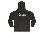 Fender Clothing spaghetti logo hoodie, grey heather, M