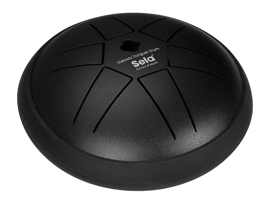 Sela Tongue Drum 5.5", 6 Tongues, C Major Pentatonic, zwart