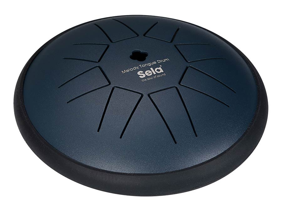 Sela Tongue Drum 6", 8 Tongues, D Major, Navy blauw