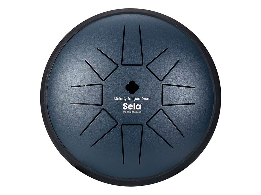 Sela Tongue Drum 6", 8 Tongues, D Major, Navy blauw