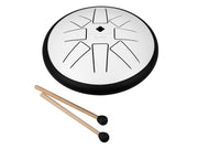 Sela Tongue Drum 6", 8 Tongues, G Minor, wit
