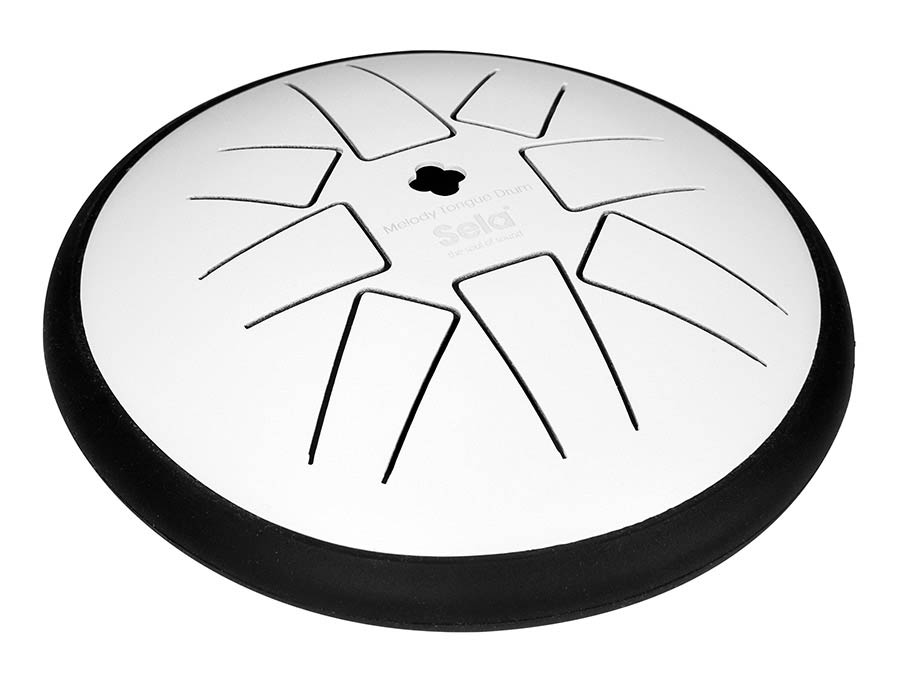 Sela Tongue Drum 6", 8 Tongues, G Minor, wit